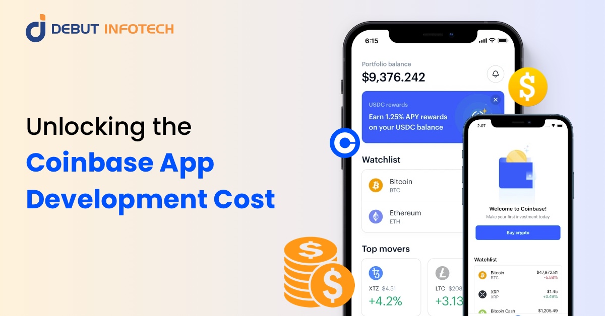 What is the Cost of Developing a Cryptocurrency Exchange App Like Coinbase?
