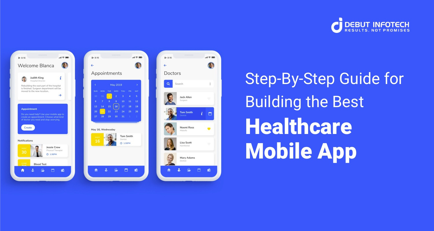 step by step building the best mobile healthcare app