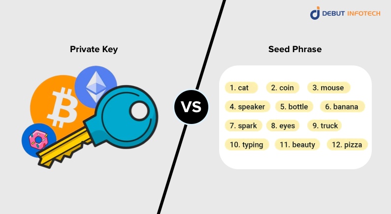 Private Key vs Seed Phrase