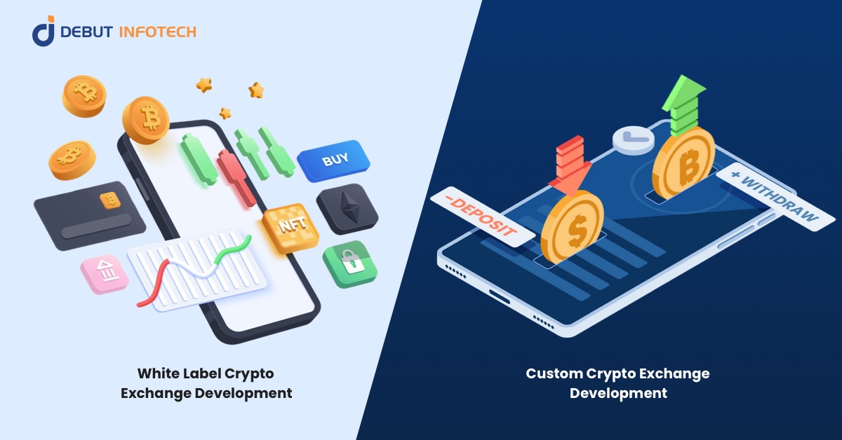 Choosing Between White Label and Custom Crypto Exchange Development