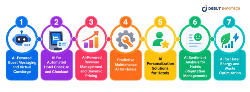 Key Use Cases of AI in Hospitality