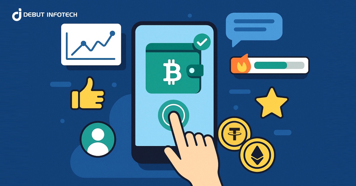 User Engagement Hacks in Crypto DeFi Wallets